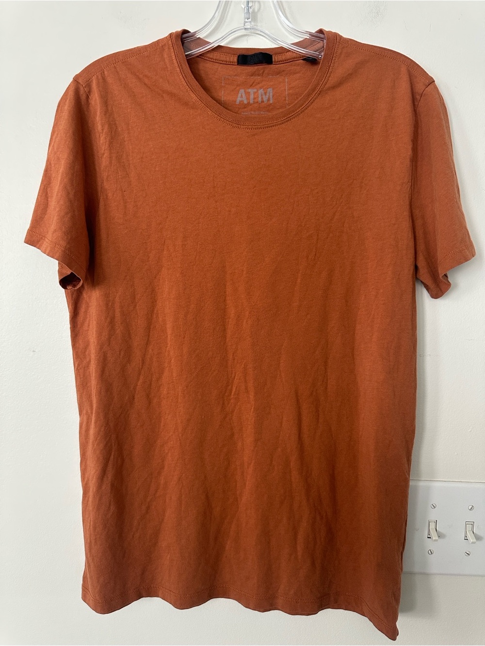 ATM Rust Crewneck Men’s T-Shirt S